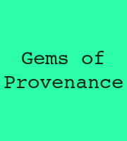 Gems of Provenance